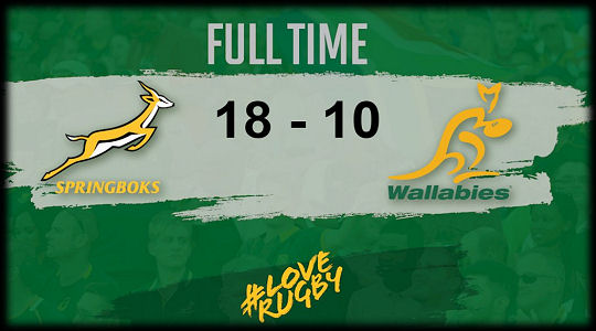 Springboks v Wallabies